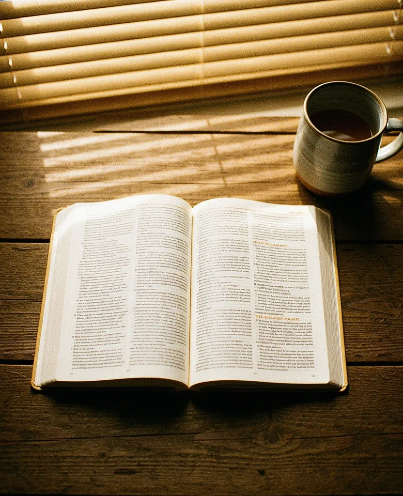 Morning reflection ritual